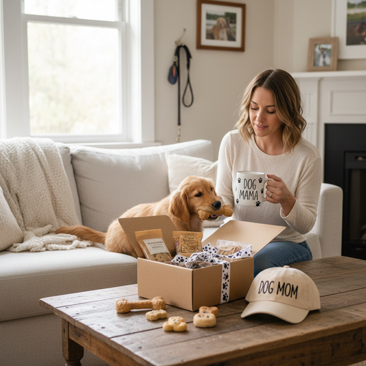 Lucca Napa Dog Gift Basket: Deluxe Pet & Human Care Package