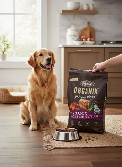 Castor & Pollux ORGANIX Grain Free Chicken & Sweet Potato Dog Food - 18 lb.
