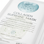 50pc Korean Face Mask Set: Hydrating, Brightening, Vegan, Cica & Hyaluron