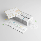 50pc Korean Face Mask Set: Hydrating, Brightening, Vegan, Cica & Hyaluron