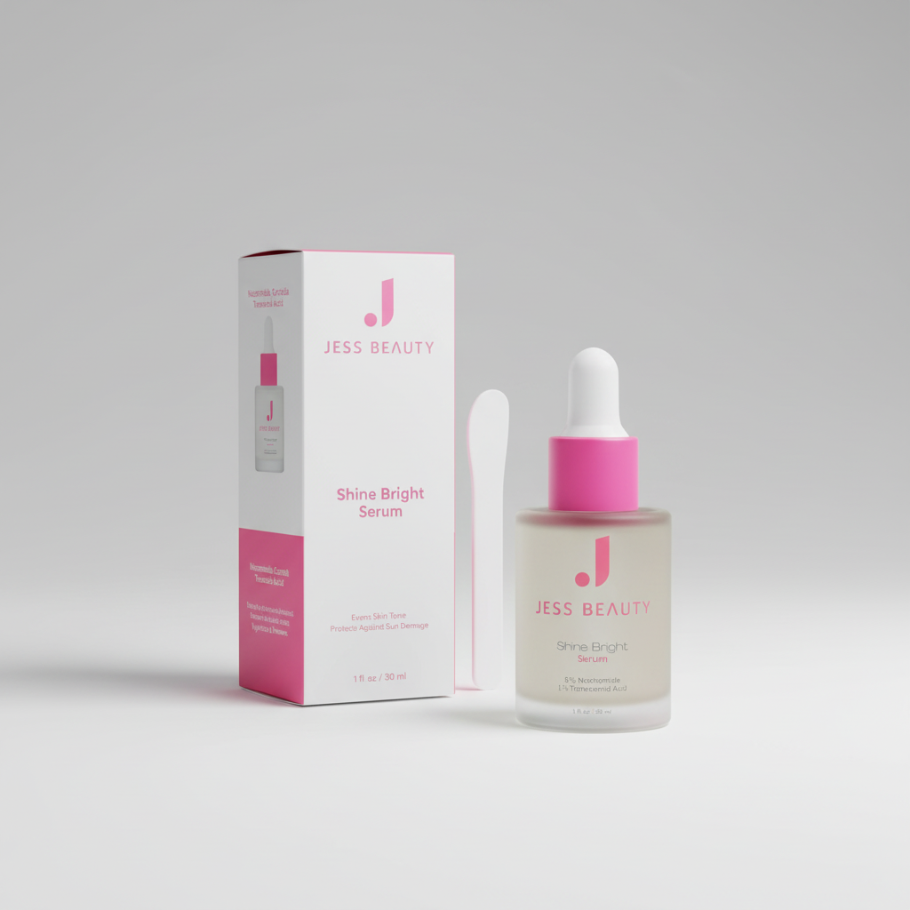 JESS BEAUTY Niacinamide Serum: Pore Minimizer & Face Moisturizer 1 fl oz