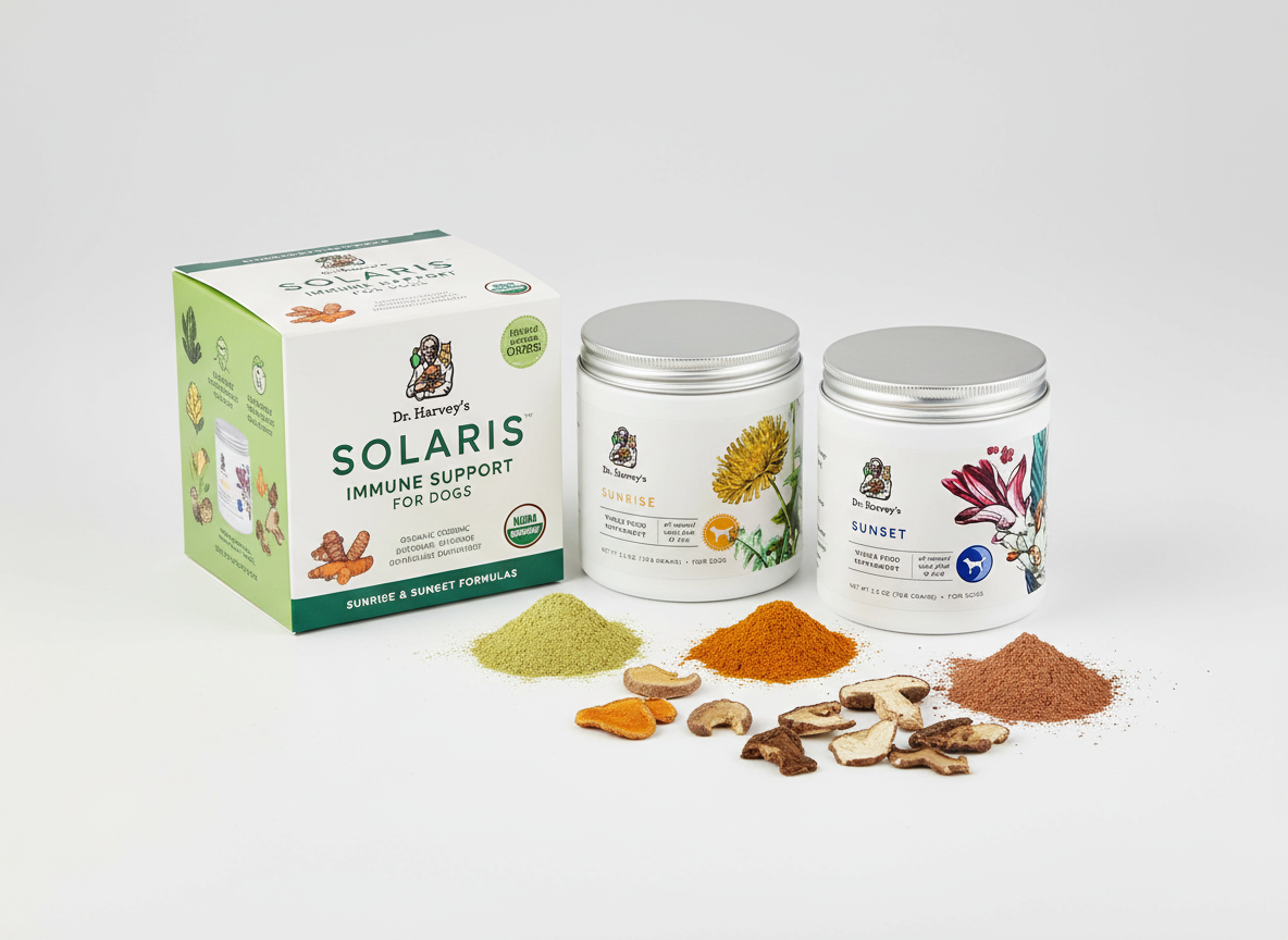 Dr. Harvey's Solaris Immune Support Dog Supplement (2.5oz 2-Pack)