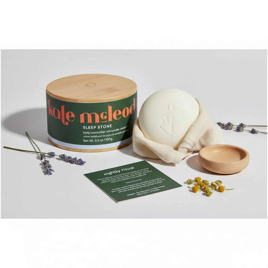 Kate McLeod Sleep Stone Solid Moisturizer Starter