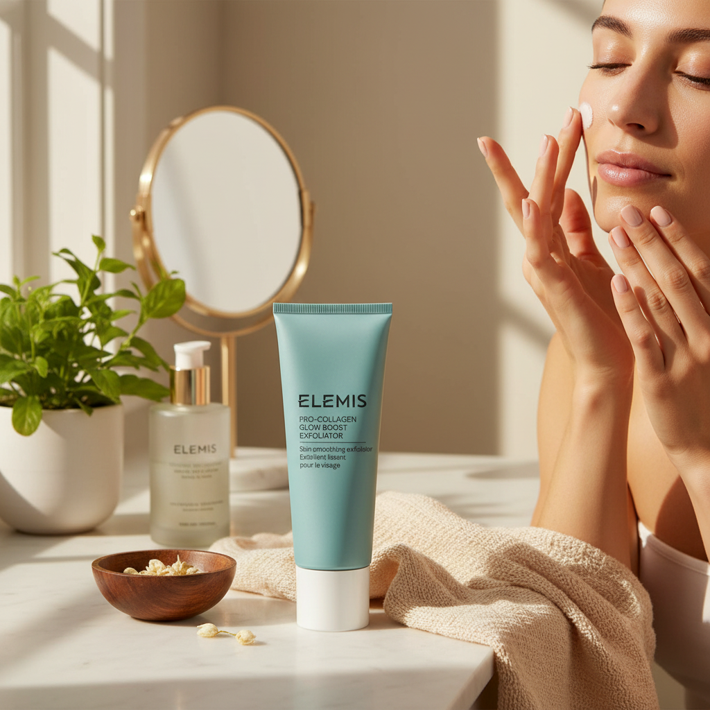 Elemis Pro-Collagen Glow Boost Exfoliator 100mL - Gentle Facial Polish