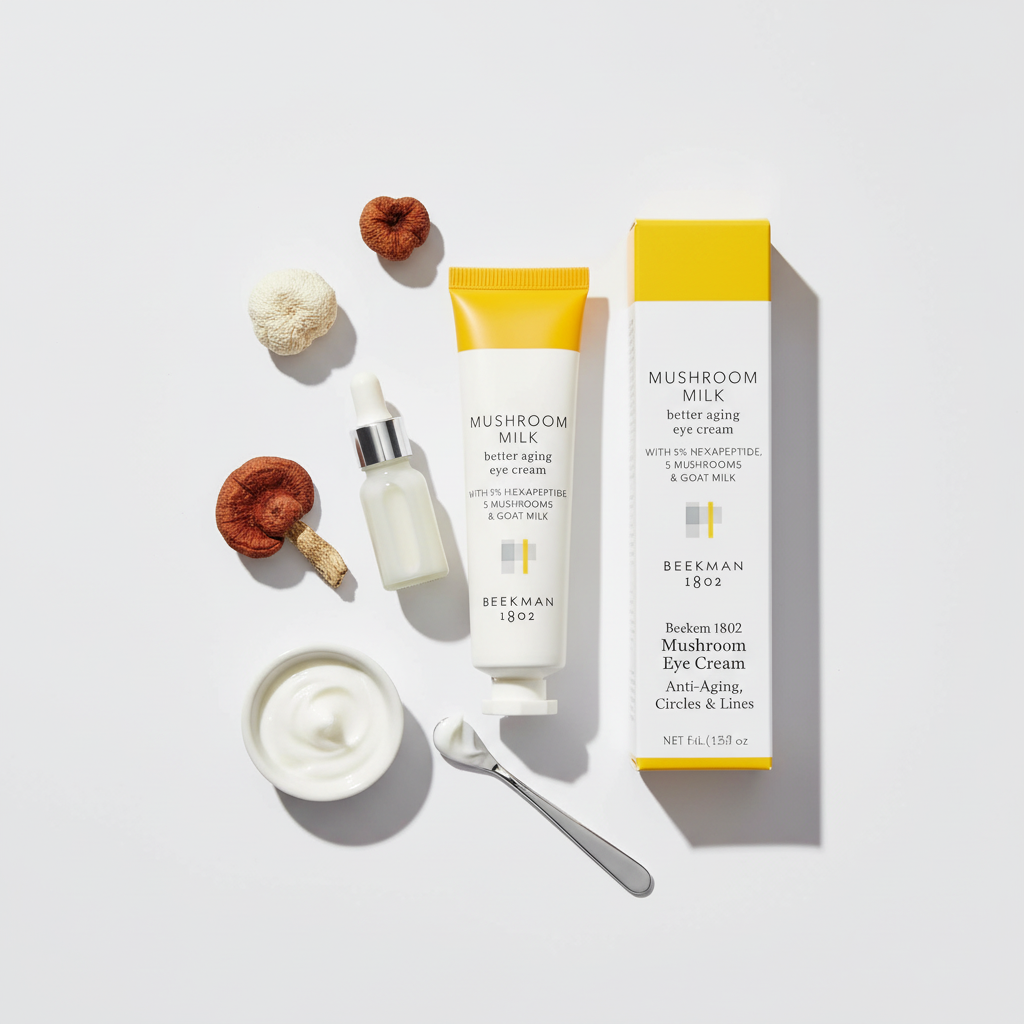 Beekman 1802 Mushroom Eye Cream: Anti-Aging, Dark Circles & Lines