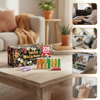 Lip Balm Bulk: 320 Natural Moisturizing Organic Flavors 4.2g