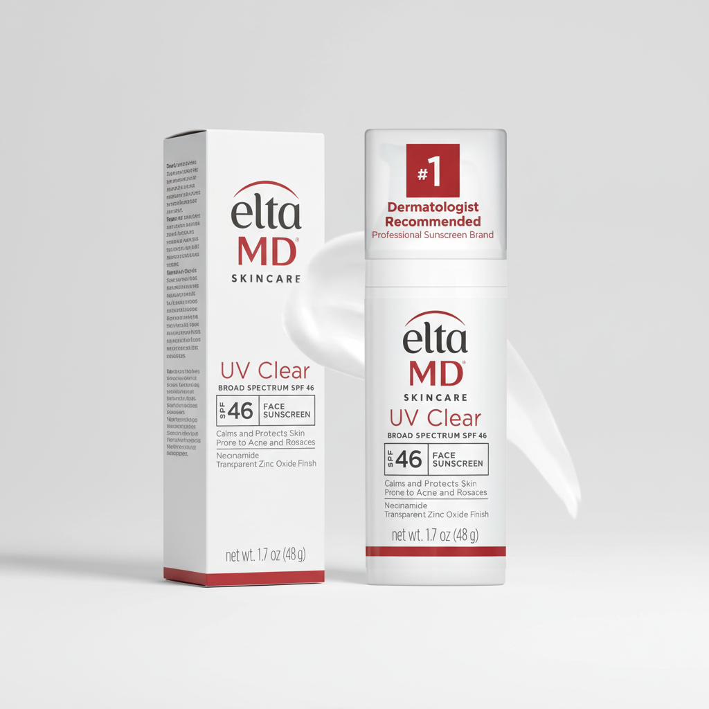 EltaMD UV Clear SPF 46: Face Sunscreen, Oil-Free, Zinc Oxide