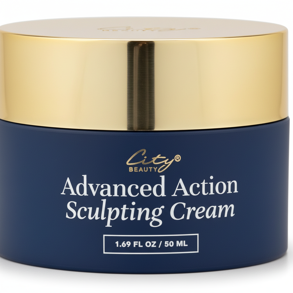 City Beauty Sculpting Cream: Firms Sagging Skin, Jawline & Neck