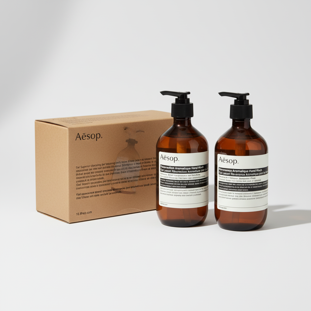 Aesop Hand Wash Set: Resurrection & Reverence / 16.9oz (x2) / Gentle Cleanse