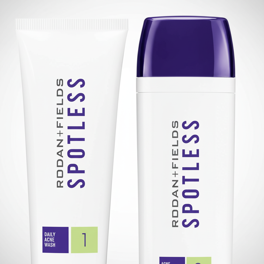 Rodan+Fields SPOTLESS Acne Set: Benzoyl Peroxide Wash / Teen & Adult Skincare