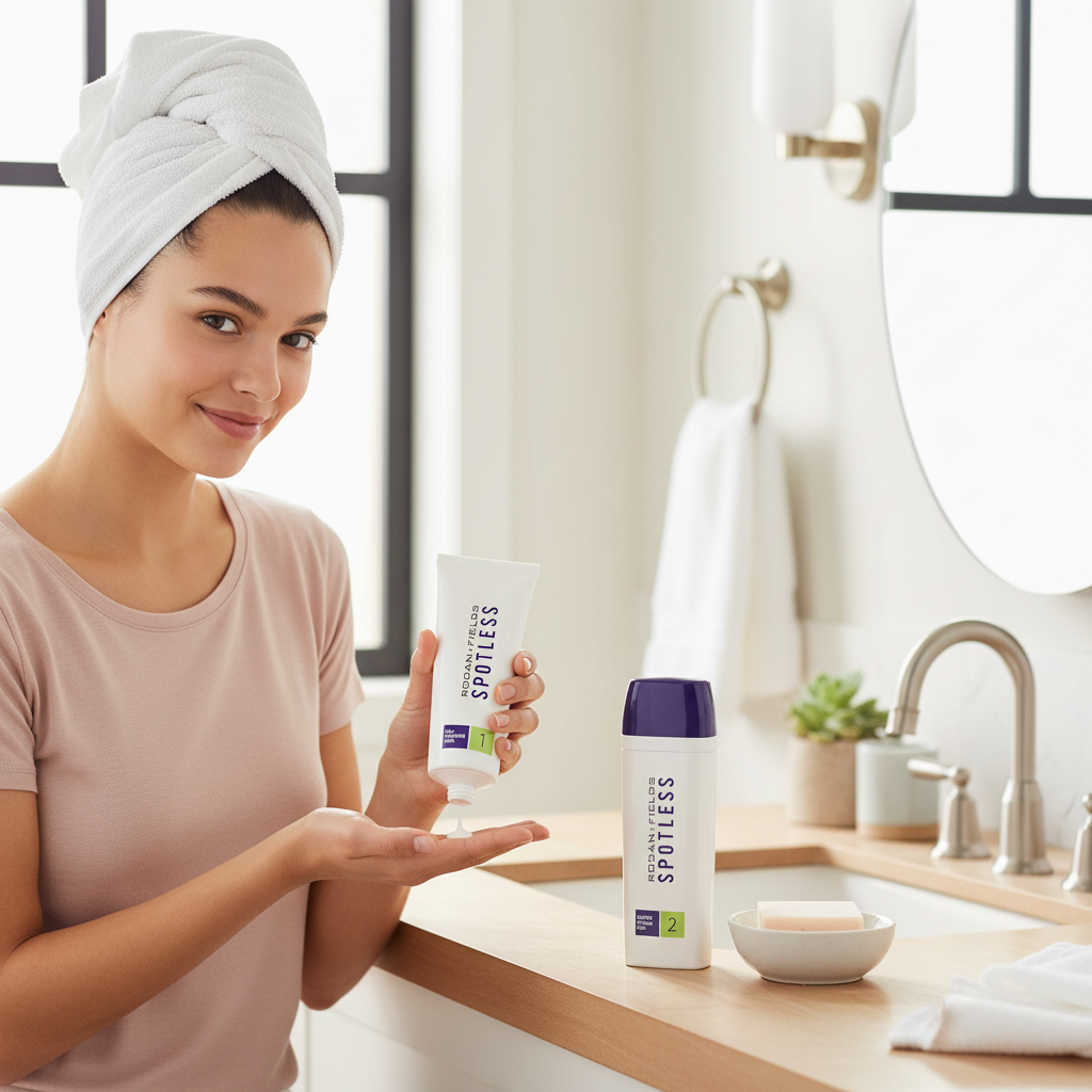 Rodan+Fields SPOTLESS Acne Set: Benzoyl Peroxide Wash / Teen & Adult Skincare