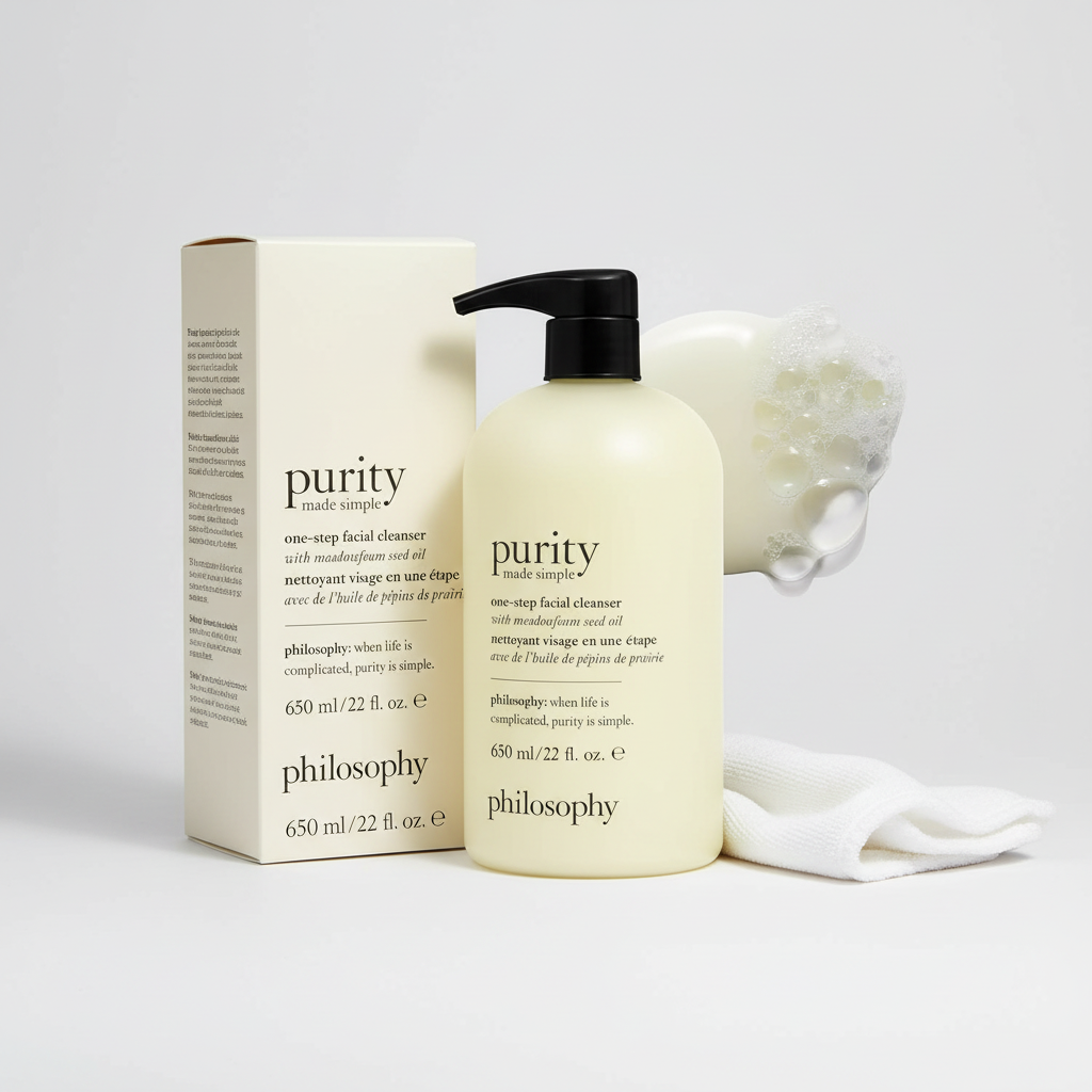 philosophy Purity Cleanser: Gentle Face Wash & Makeup Remover