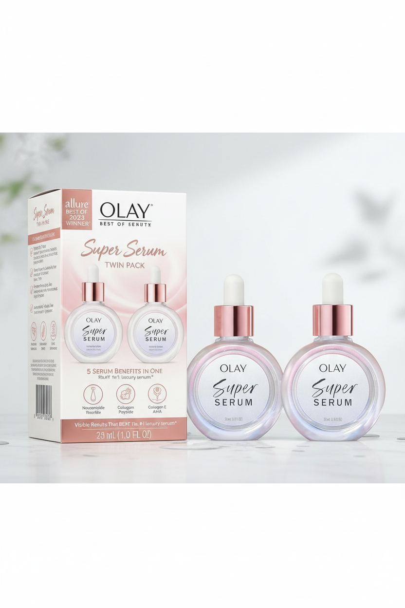 Olay Super Serum 2x1oz (Twin Pack)
