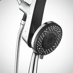 Rain Shower Head: High Pressure Handheld & Fixed Combo