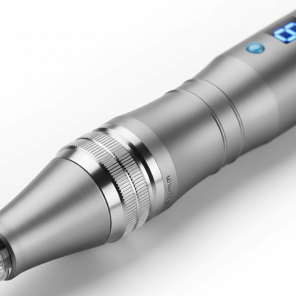 DermaStamp: 0.25mm Microneedling Stamp Pen - Derma Roller Alternative