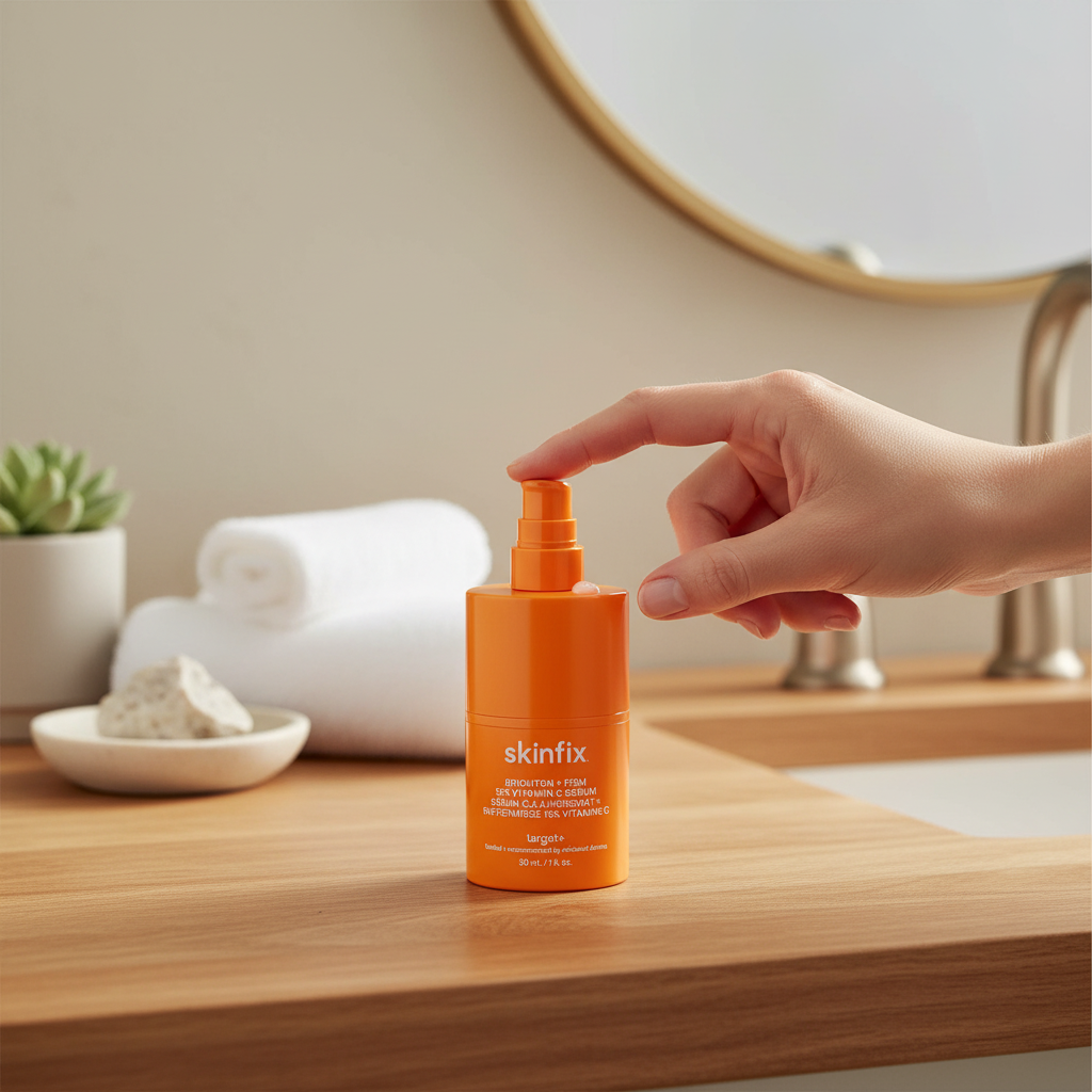 Skinfix Vitamin C Serum: Brighten & Firm - Dark Spots & Lines