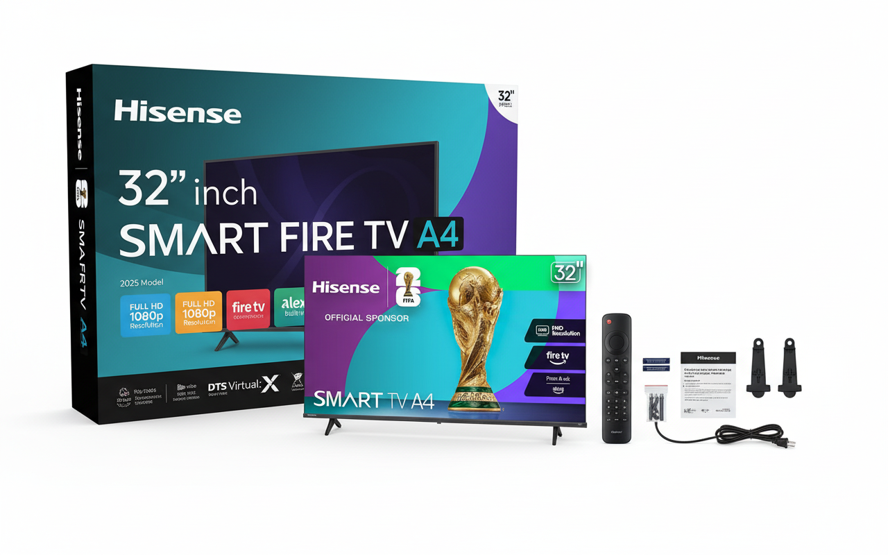 Hisense 32" 1080p Smart Fire TV (2025) Alexa & DTS Virtual:X