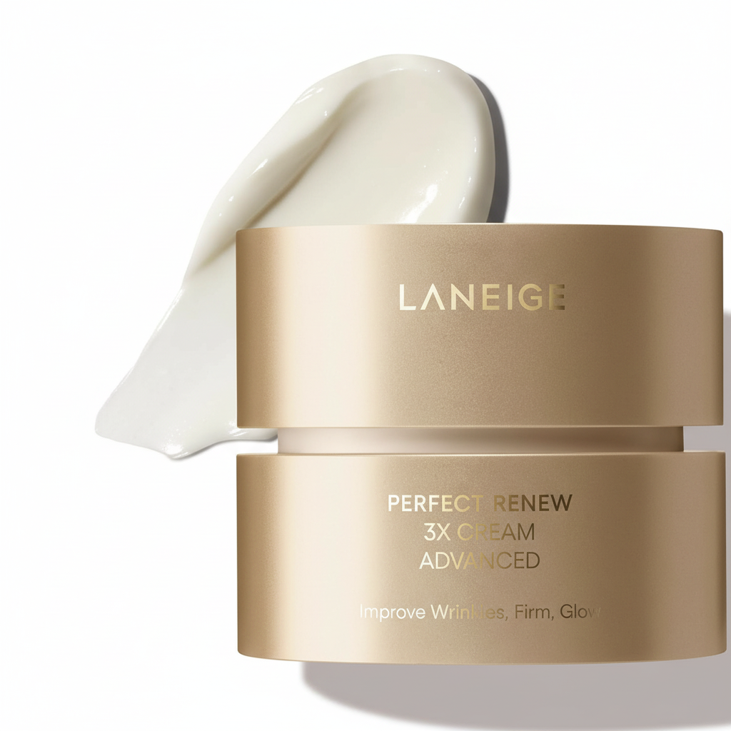 LANEIGE Perfect Renew 3X Cream - Anti-Aging, Firming, Retinol & Peptides