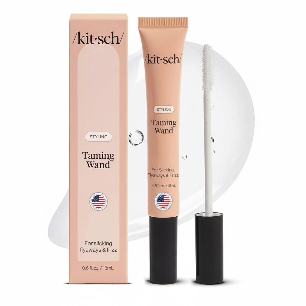 Kitsch Flyaway Hair Taming Wand - Biotin, Aloe & Vit E - Clear 18mL