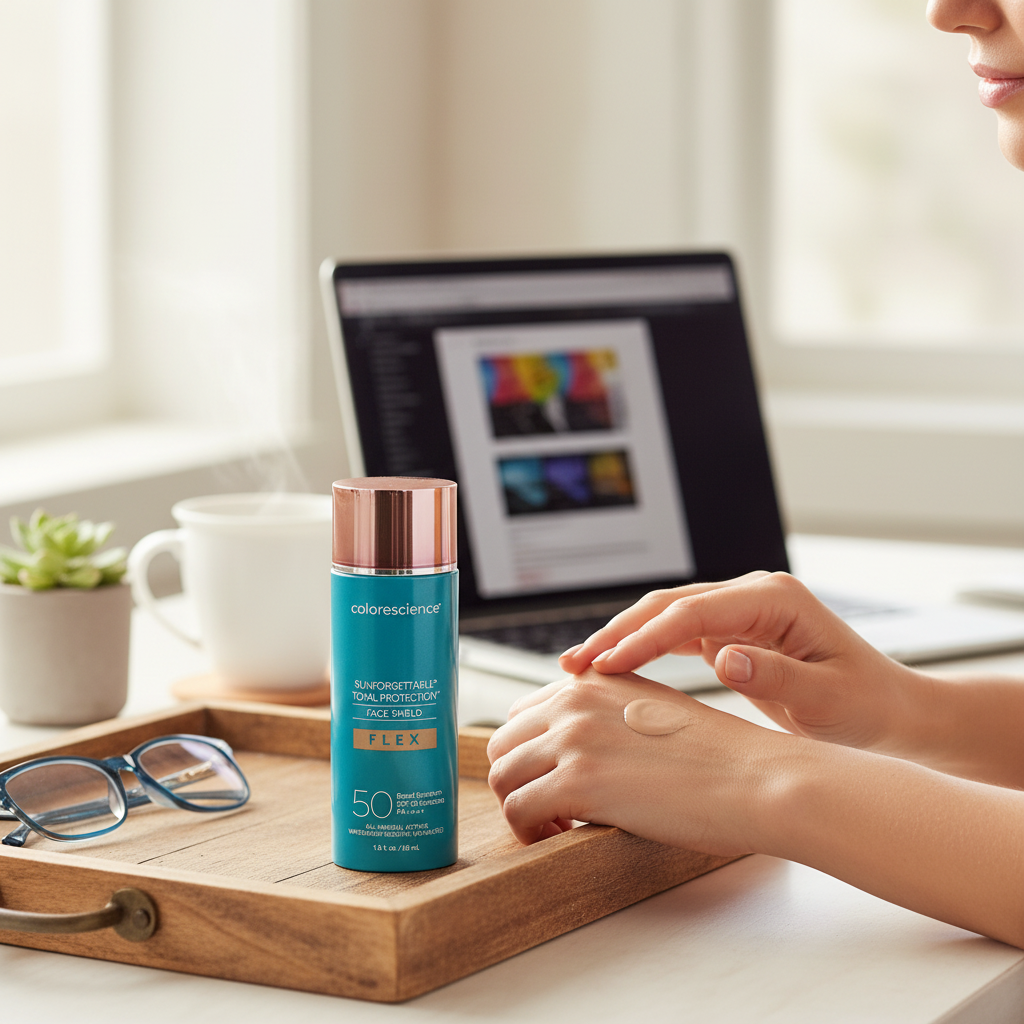 Colorescience Face Shield Flex SPF 50, Tinted Sunscreen, 1.8oz