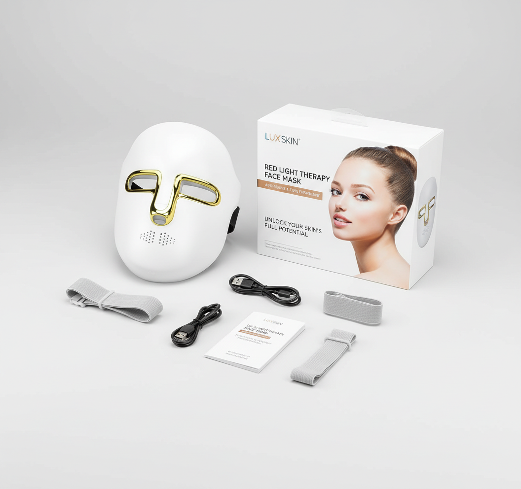 LED Face Mask - Red Light Therapy / Anti-Aging