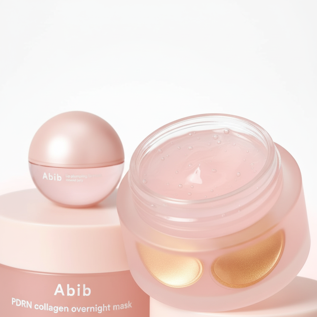 Abib Pink Me Up Kit: PDRN Mask Set / Glass Skin / Korean Skincare