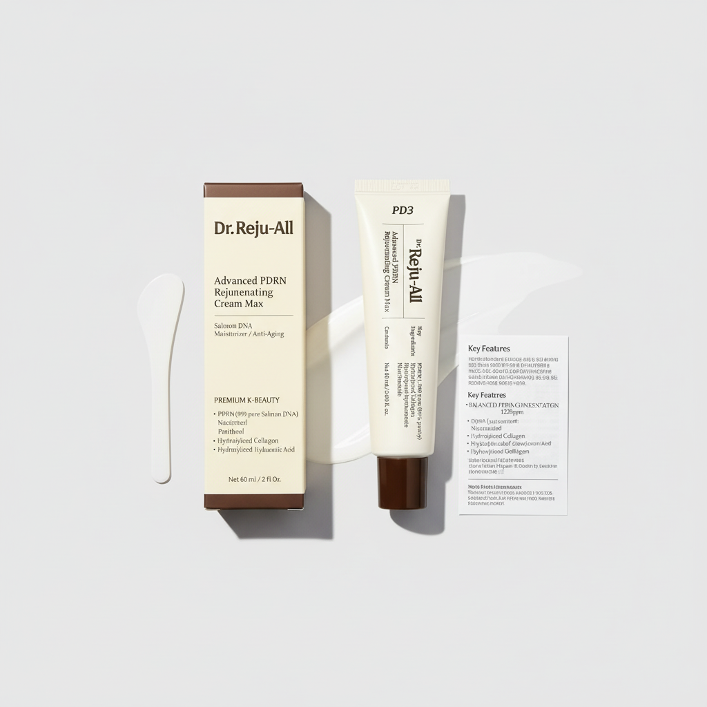 Dr. Reju-All PDRN Cream Max - Salmon DNA Moisturizer / Anti-Aging / 2 Fl Oz