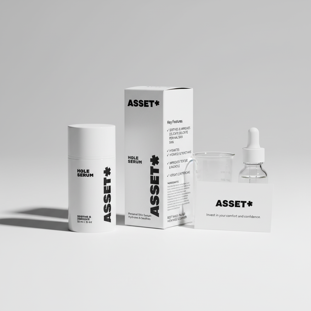 Asset Hole Serum: Perianal Skin Serum 15ml (.5oz) | Hydrates & Soothes