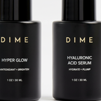DIME Beauty Serum Set: Hyaluronic Acid & Hyper Glow - 2 x 30ml
