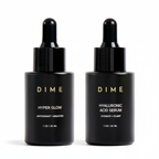DIME Beauty Serum Set: Hyaluronic Acid & Hyper Glow - 2 x 30ml