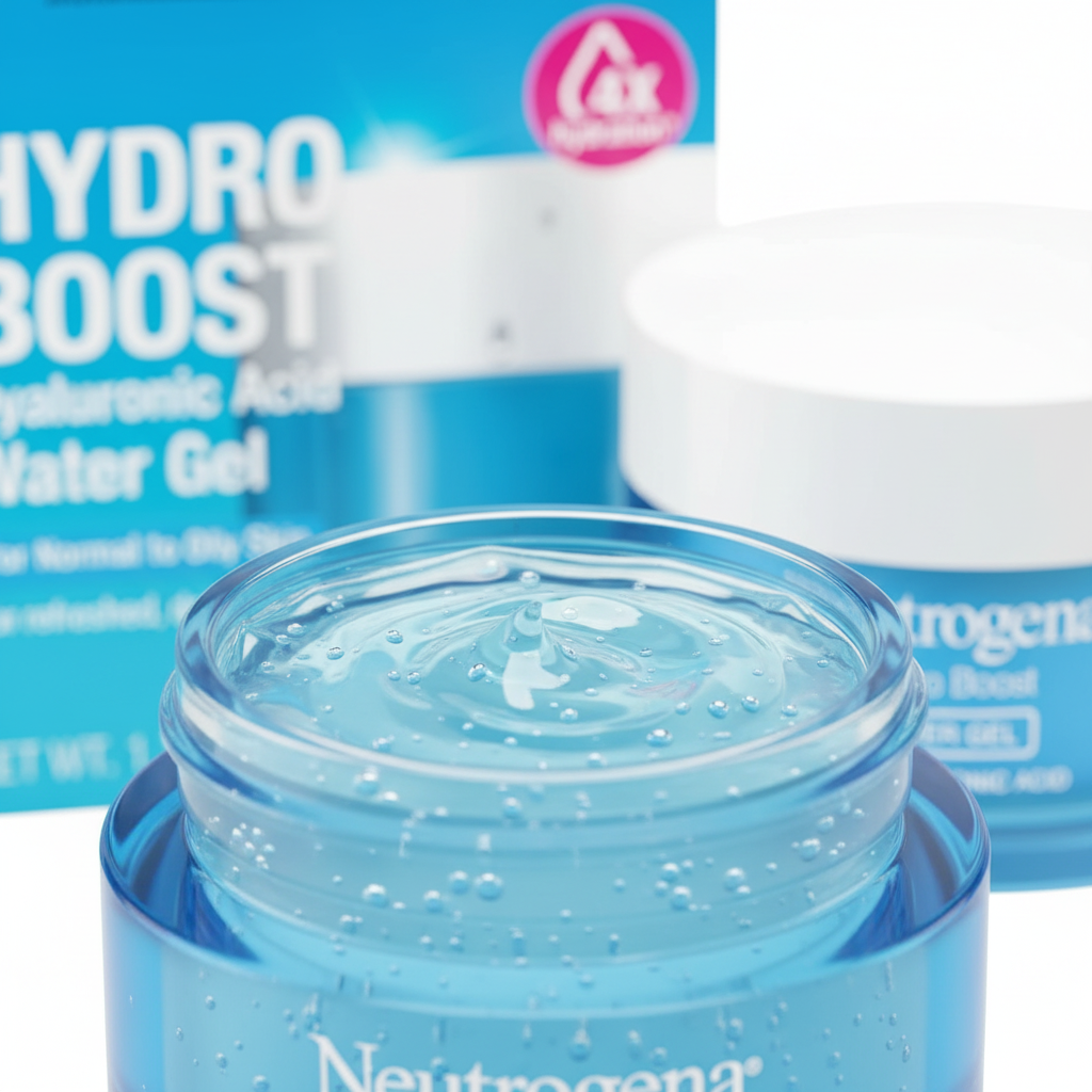 Neutrogena Hydro Boost Gel 1.7oz x3: Hyaluronic Acid Face Moisturizer