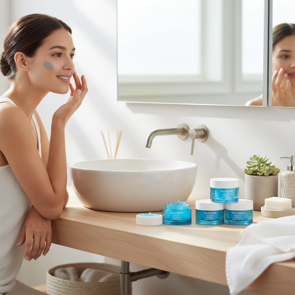 Neutrogena Hydro Boost Gel 1.7oz x3: Hyaluronic Acid Face Moisturizer