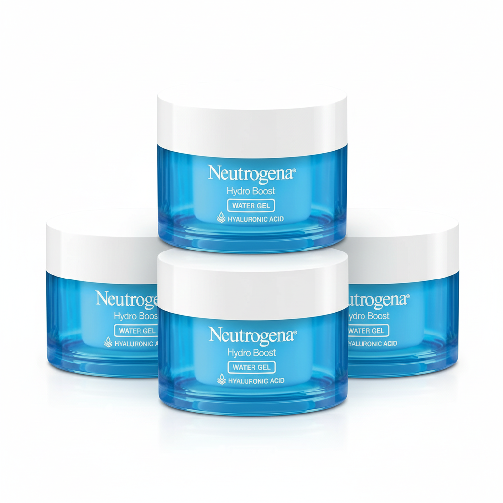 Neutrogena Hydro Boost Gel 1.7oz x3: Hyaluronic Acid Face Moisturizer