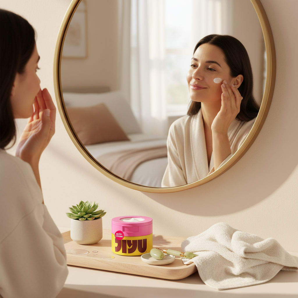 JiYu NAD+ Face Moisturizer: Korean Anti-Aging, Hydrating Cream - 50ml