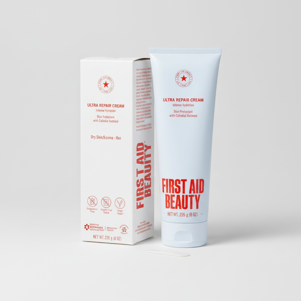 First Aid Beauty Ultra Repair Cream - Dry Skin/Eczema - 8oz