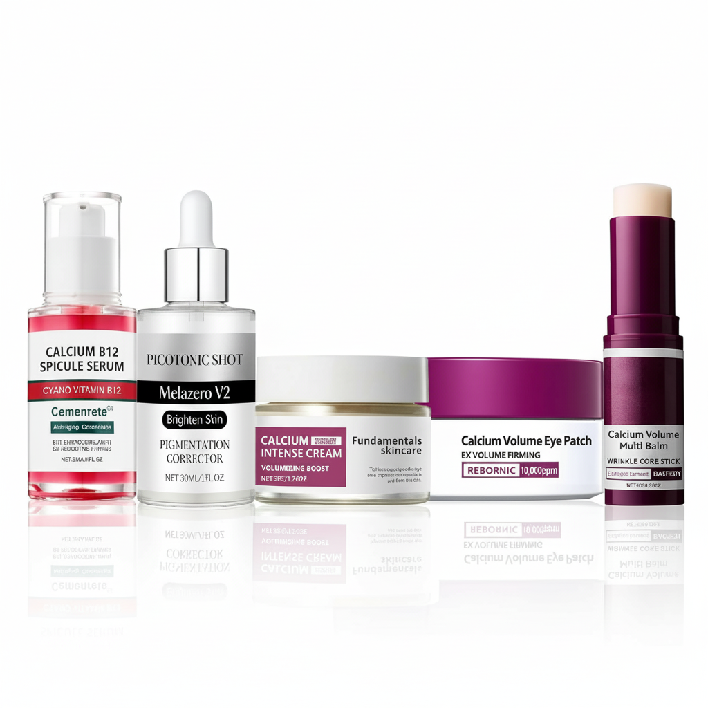 Calcium Daily Care Set & Balm: Firm, Hydrate, Travel