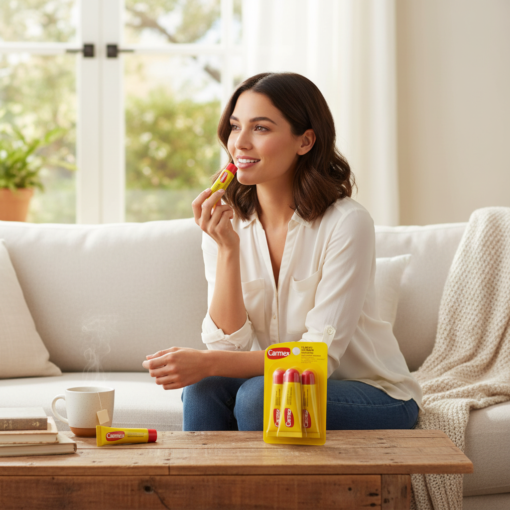 Carmex Lip Balm Tube 3-Pack