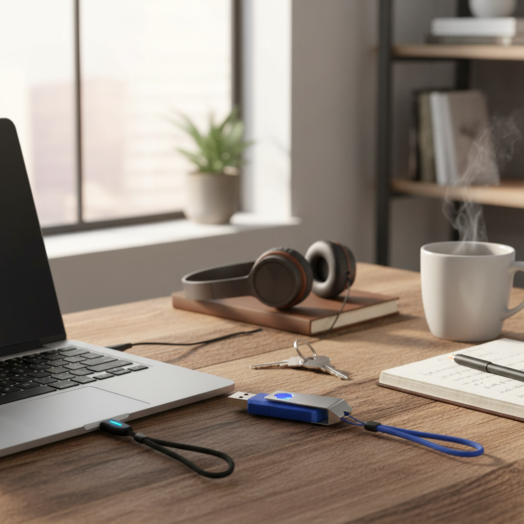 Wooolken 1GB USB 2.0 Flash Drive 2-Pack - Black & Blue