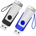 Wooolken 1GB USB 2.0 Flash Drive 2-Pack - Black & Blue